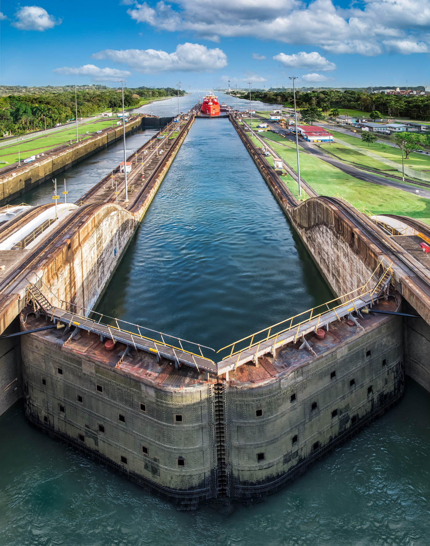 Lock in the Panama Canal